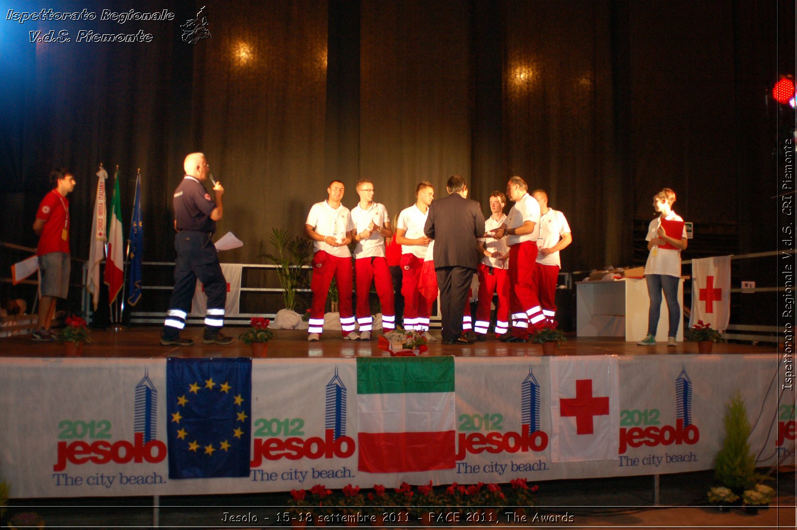 Jesolo - 15-18 settembre 2011 - FACE 2011, The Awards -  Croce Rossa Italiana - Ispettorato Regionale Volontari del Soccorso Piemonte