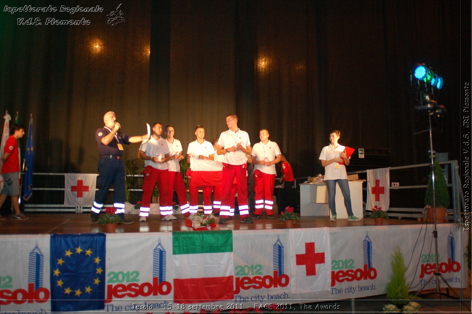 Jesolo - 15-18 settembre 2011 - FACE 2011, The Awards -  Croce Rossa Italiana - Ispettorato Regionale Volontari del Soccorso Piemonte