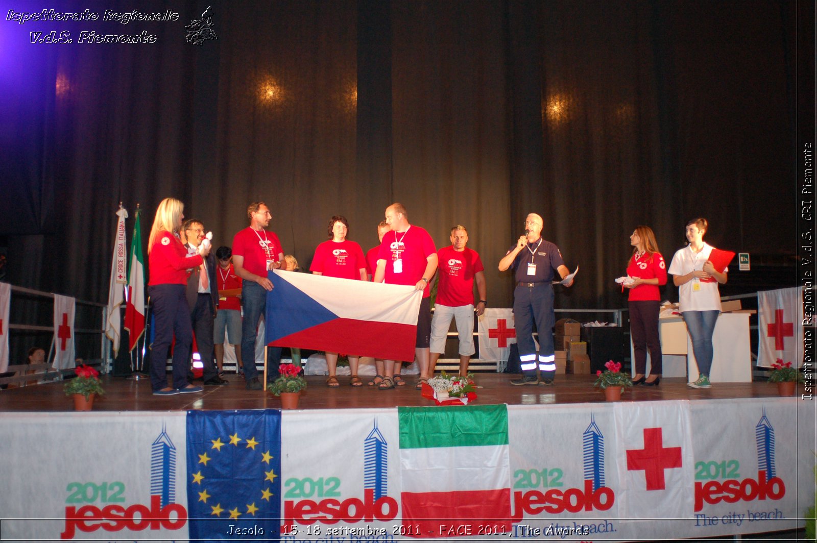 Jesolo - 15-18 settembre 2011 - FACE 2011, The Awards -  Croce Rossa Italiana - Ispettorato Regionale Volontari del Soccorso Piemonte