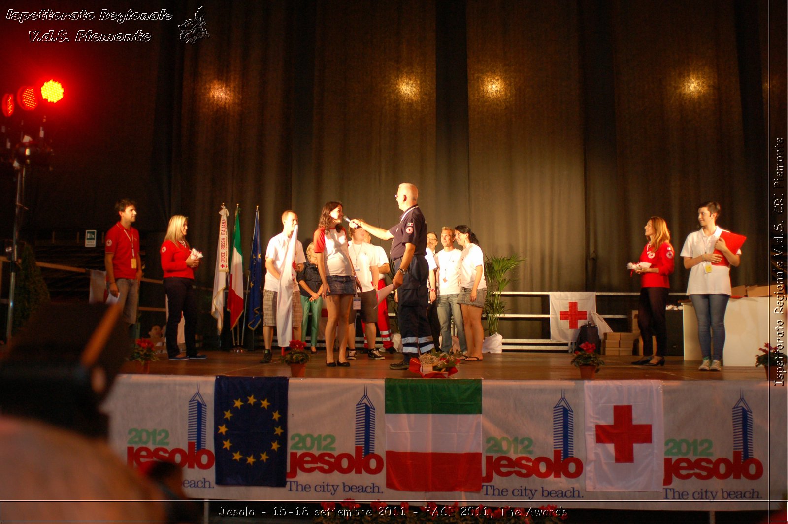 Jesolo - 15-18 settembre 2011 - FACE 2011, The Awards -  Croce Rossa Italiana - Ispettorato Regionale Volontari del Soccorso Piemonte