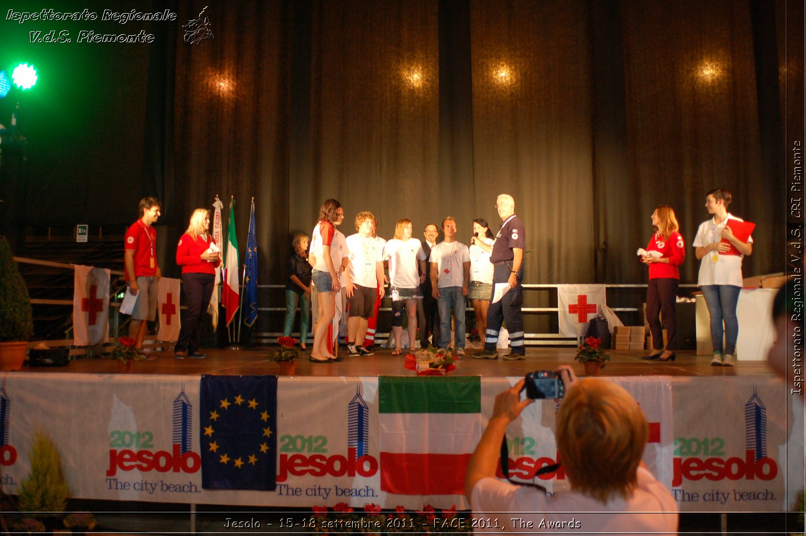 Jesolo - 15-18 settembre 2011 - FACE 2011, The Awards -  Croce Rossa Italiana - Ispettorato Regionale Volontari del Soccorso Piemonte