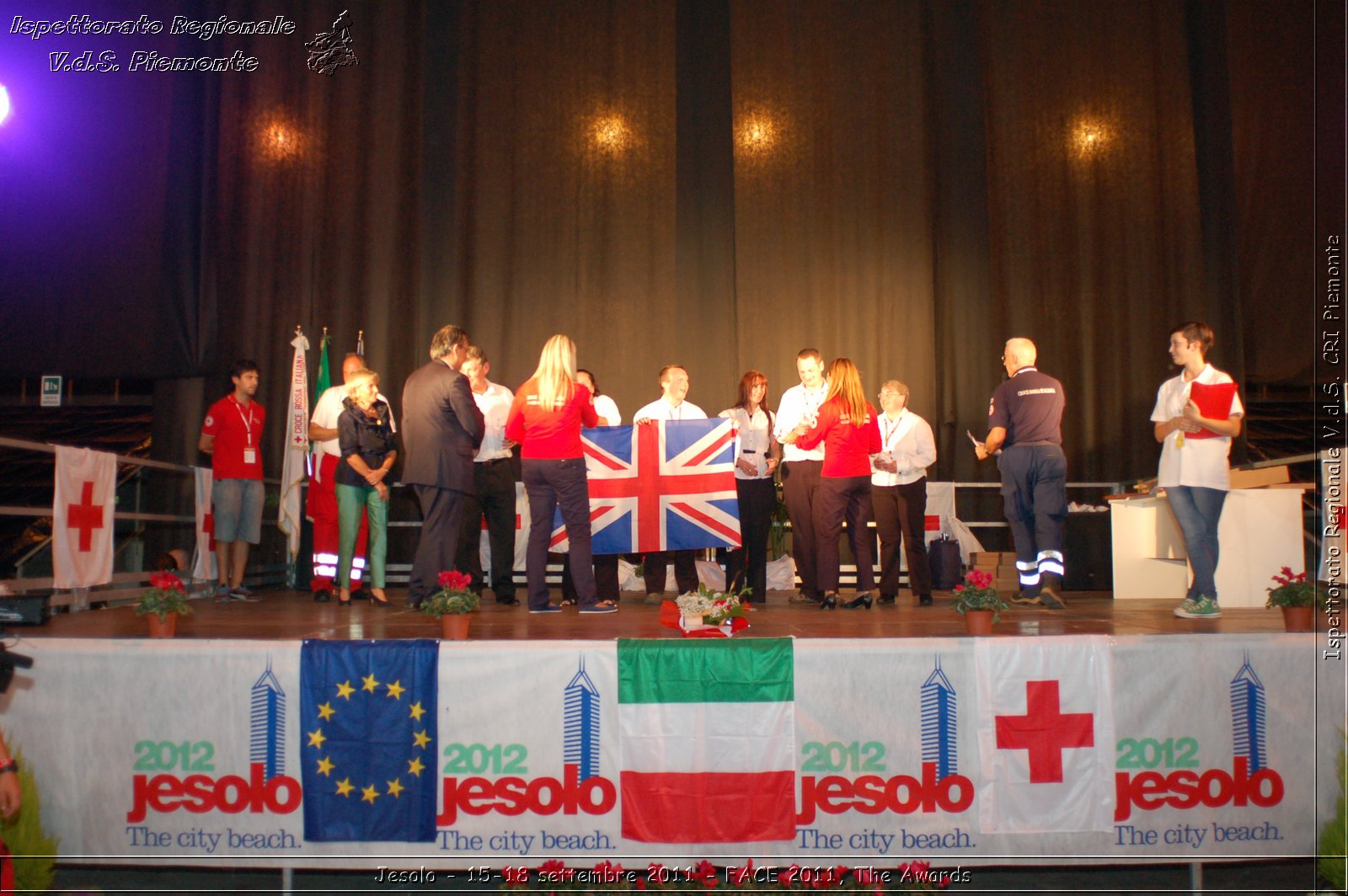 Jesolo - 15-18 settembre 2011 - FACE 2011, The Awards -  Croce Rossa Italiana - Ispettorato Regionale Volontari del Soccorso Piemonte