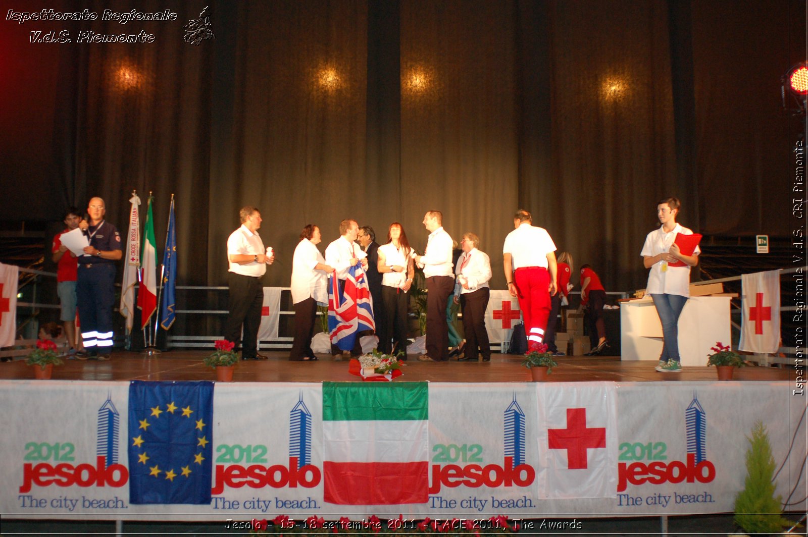 Jesolo - 15-18 settembre 2011 - FACE 2011, The Awards -  Croce Rossa Italiana - Ispettorato Regionale Volontari del Soccorso Piemonte