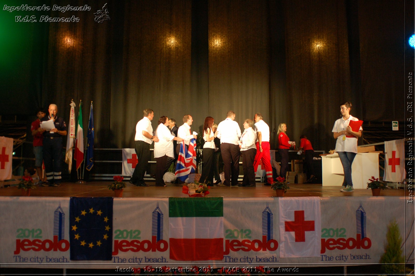 Jesolo - 15-18 settembre 2011 - FACE 2011, The Awards -  Croce Rossa Italiana - Ispettorato Regionale Volontari del Soccorso Piemonte