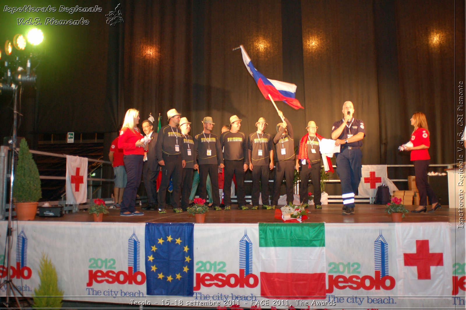 Jesolo - 15-18 settembre 2011 - FACE 2011, The Awards -  Croce Rossa Italiana - Ispettorato Regionale Volontari del Soccorso Piemonte