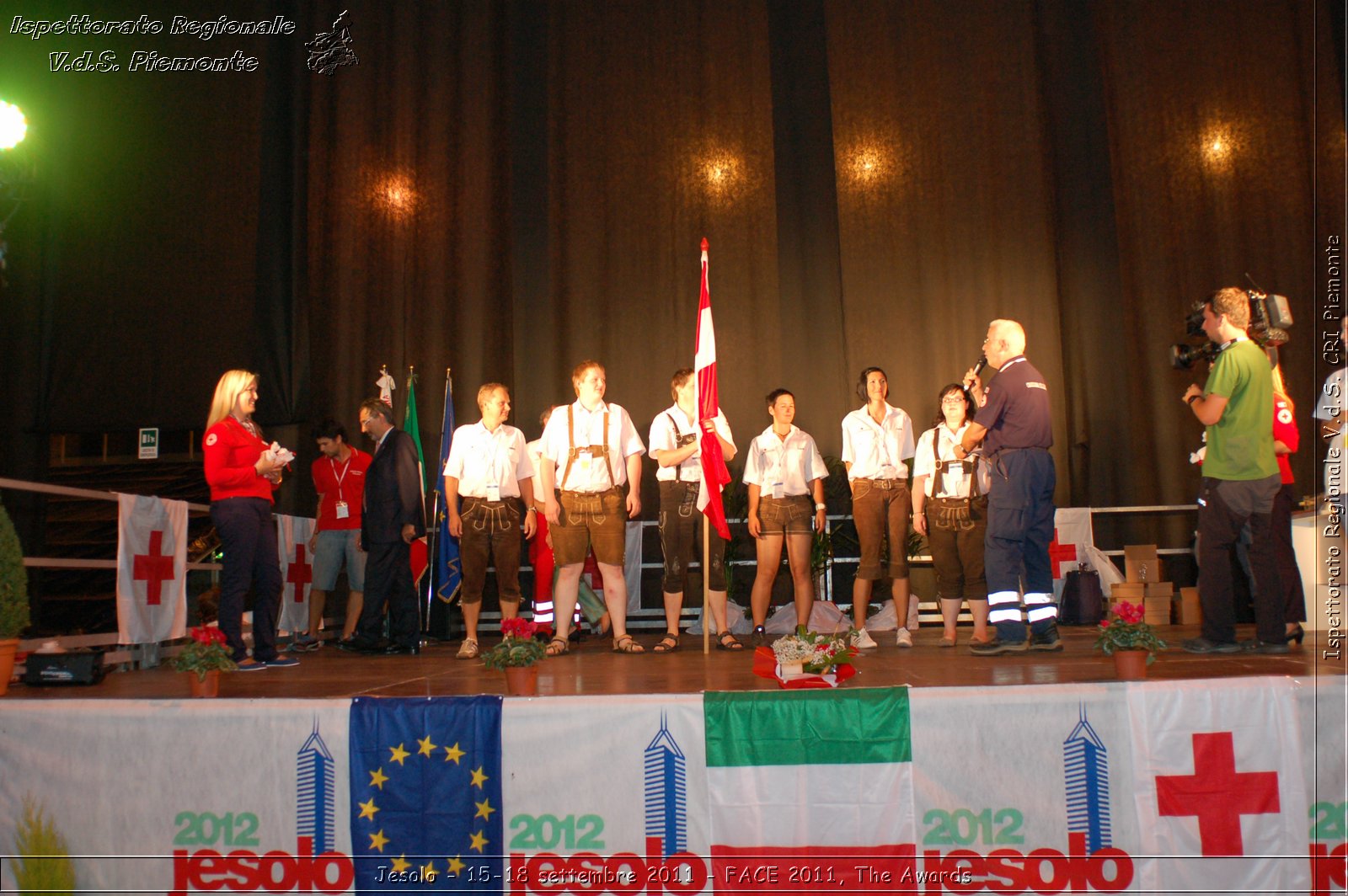 Jesolo - 15-18 settembre 2011 - FACE 2011, The Awards -  Croce Rossa Italiana - Ispettorato Regionale Volontari del Soccorso Piemonte