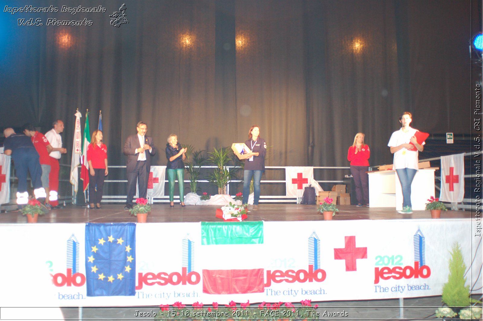 Jesolo - 15-18 settembre 2011 - FACE 2011, The Awards -  Croce Rossa Italiana - Ispettorato Regionale Volontari del Soccorso Piemonte