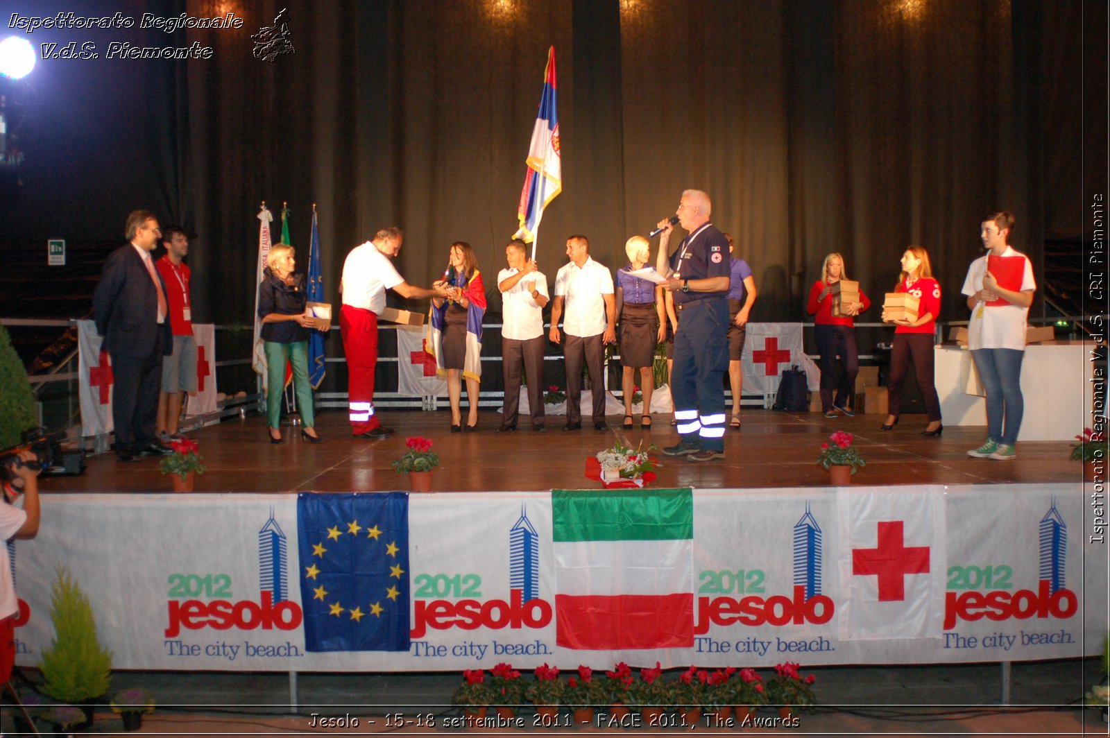 Jesolo - 15-18 settembre 2011 - FACE 2011, The Awards -  Croce Rossa Italiana - Ispettorato Regionale Volontari del Soccorso Piemonte