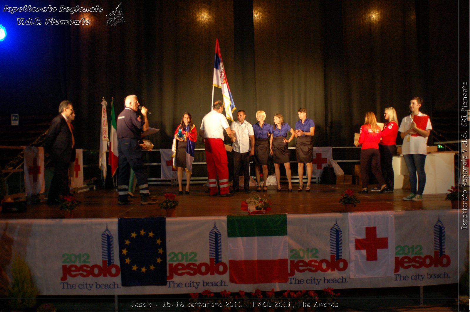 Jesolo - 15-18 settembre 2011 - FACE 2011, The Awards -  Croce Rossa Italiana - Ispettorato Regionale Volontari del Soccorso Piemonte