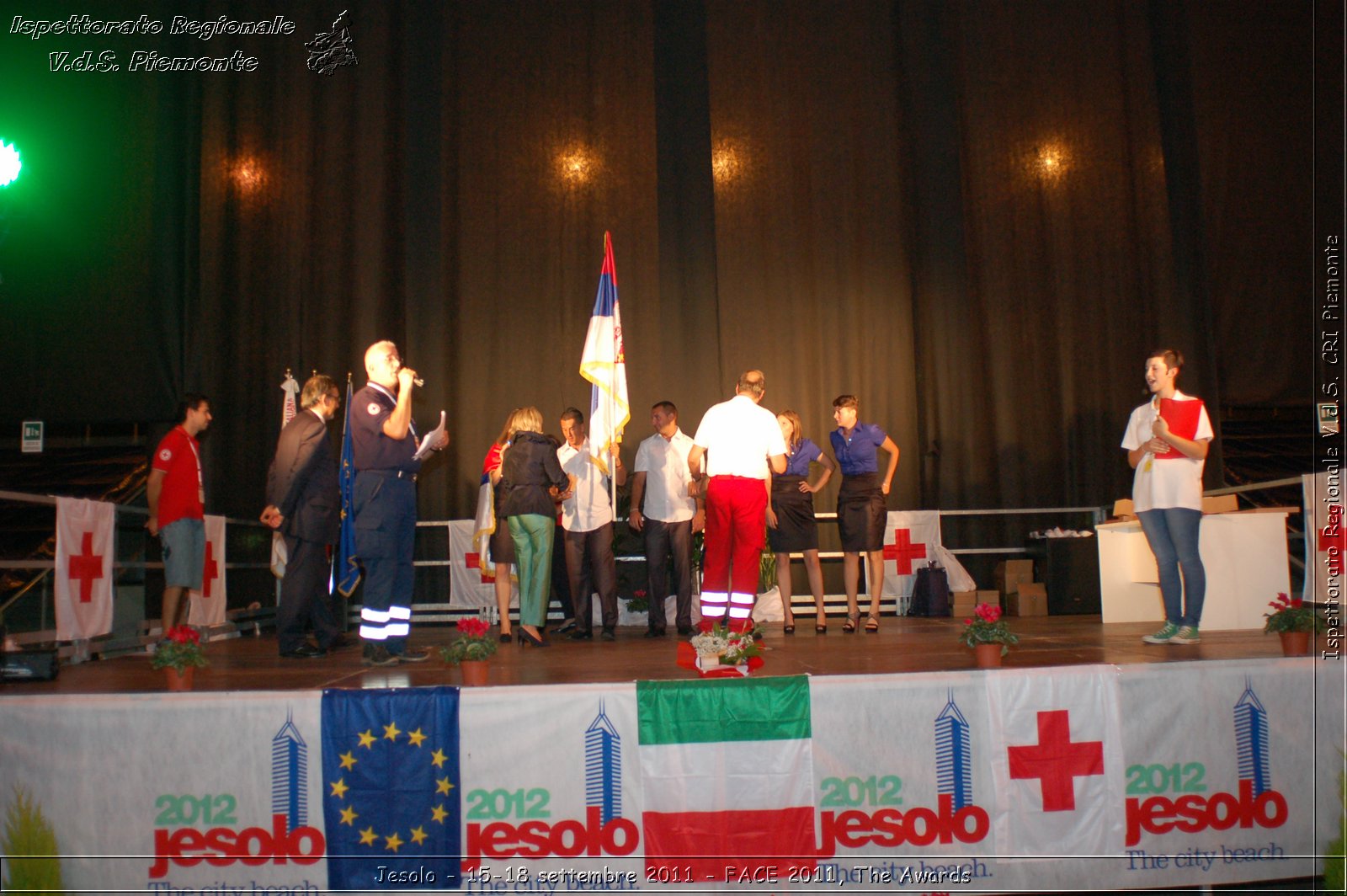 Jesolo - 15-18 settembre 2011 - FACE 2011, The Awards -  Croce Rossa Italiana - Ispettorato Regionale Volontari del Soccorso Piemonte