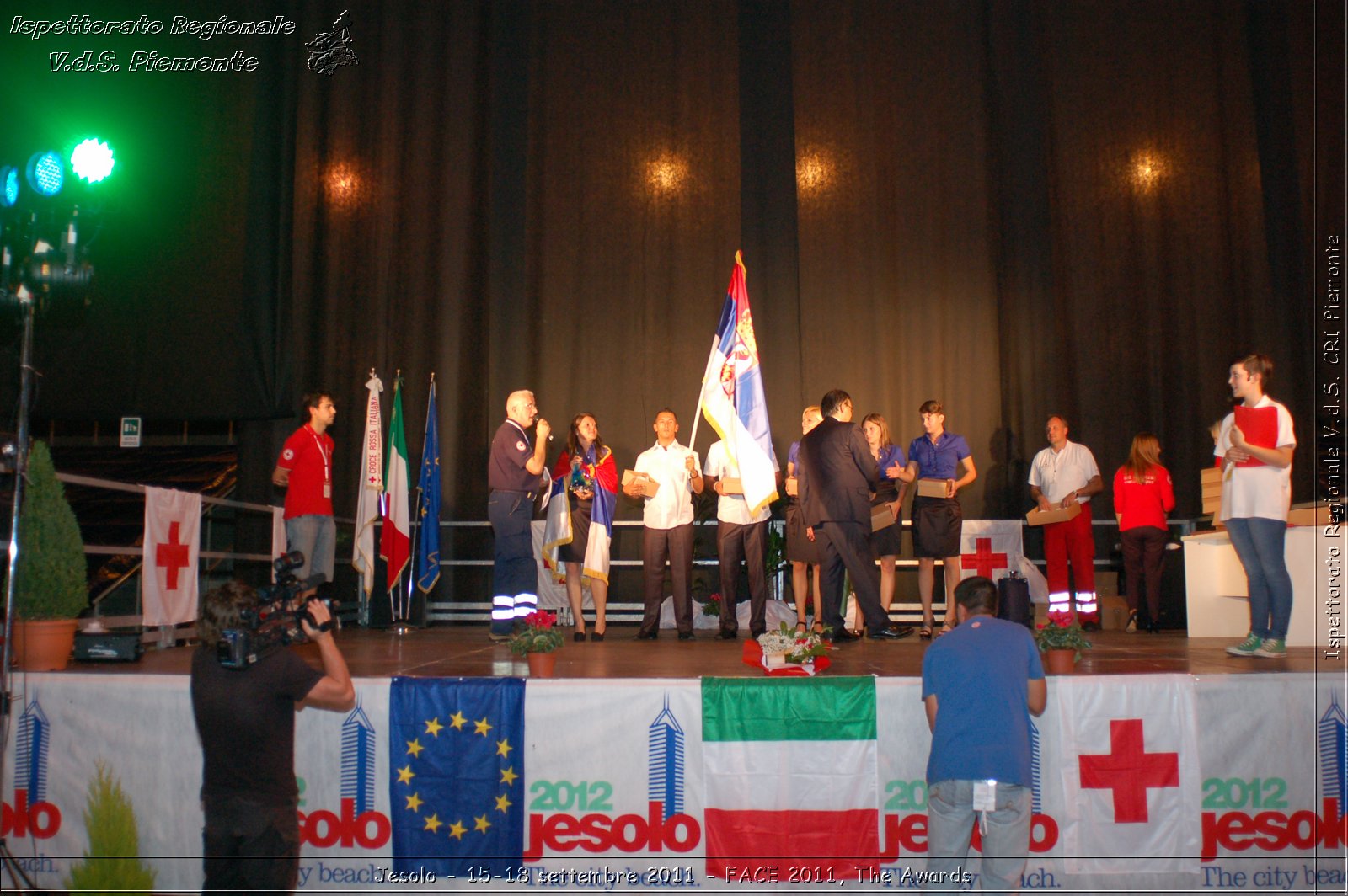 Jesolo - 15-18 settembre 2011 - FACE 2011, The Awards -  Croce Rossa Italiana - Ispettorato Regionale Volontari del Soccorso Piemonte