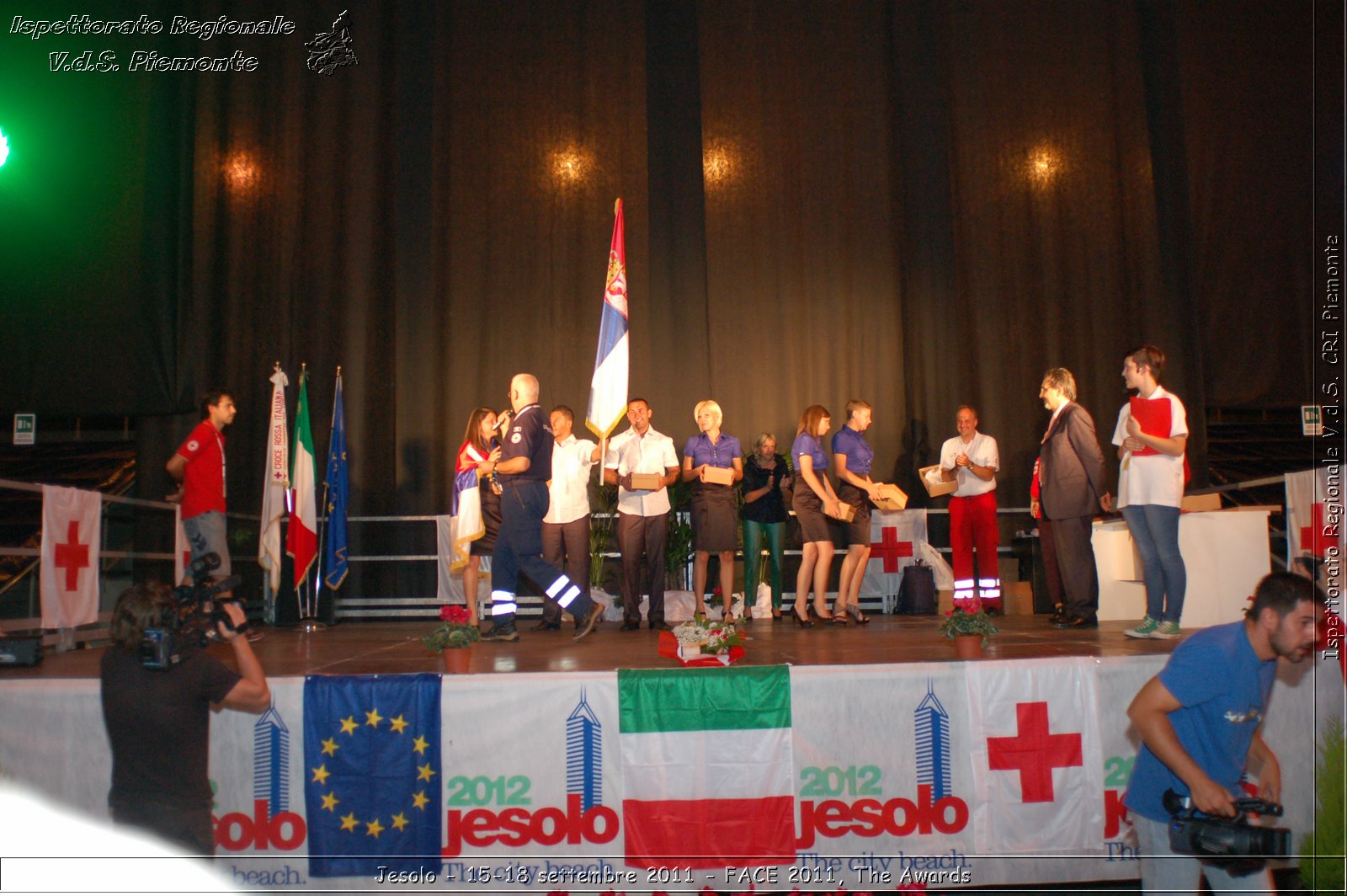 Jesolo - 15-18 settembre 2011 - FACE 2011, The Awards -  Croce Rossa Italiana - Ispettorato Regionale Volontari del Soccorso Piemonte