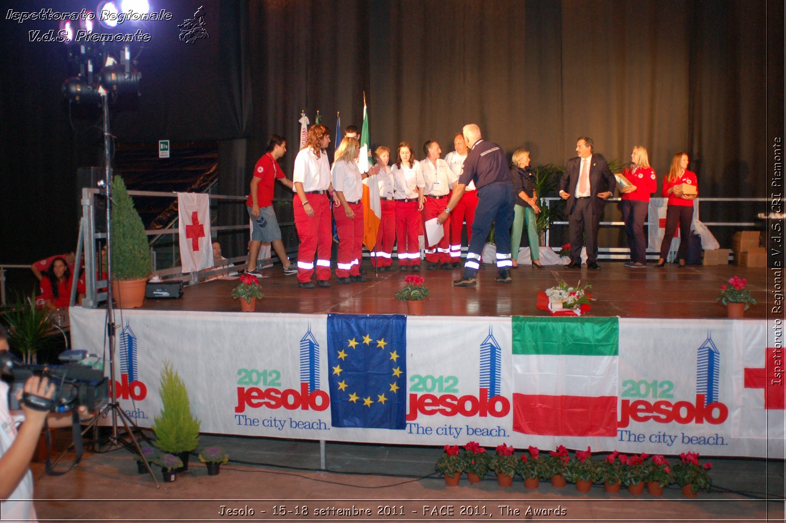 Jesolo - 15-18 settembre 2011 - FACE 2011, The Awards -  Croce Rossa Italiana - Ispettorato Regionale Volontari del Soccorso Piemonte