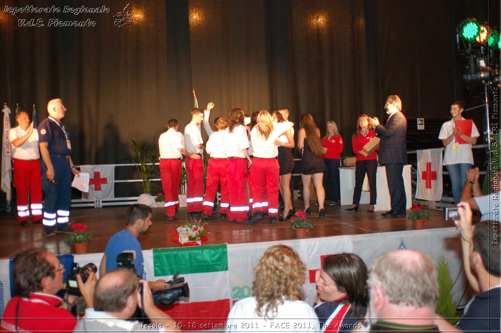 Jesolo - 15-18 settembre 2011 - FACE 2011, The Awards -  Croce Rossa Italiana - Ispettorato Regionale Volontari del Soccorso Piemonte