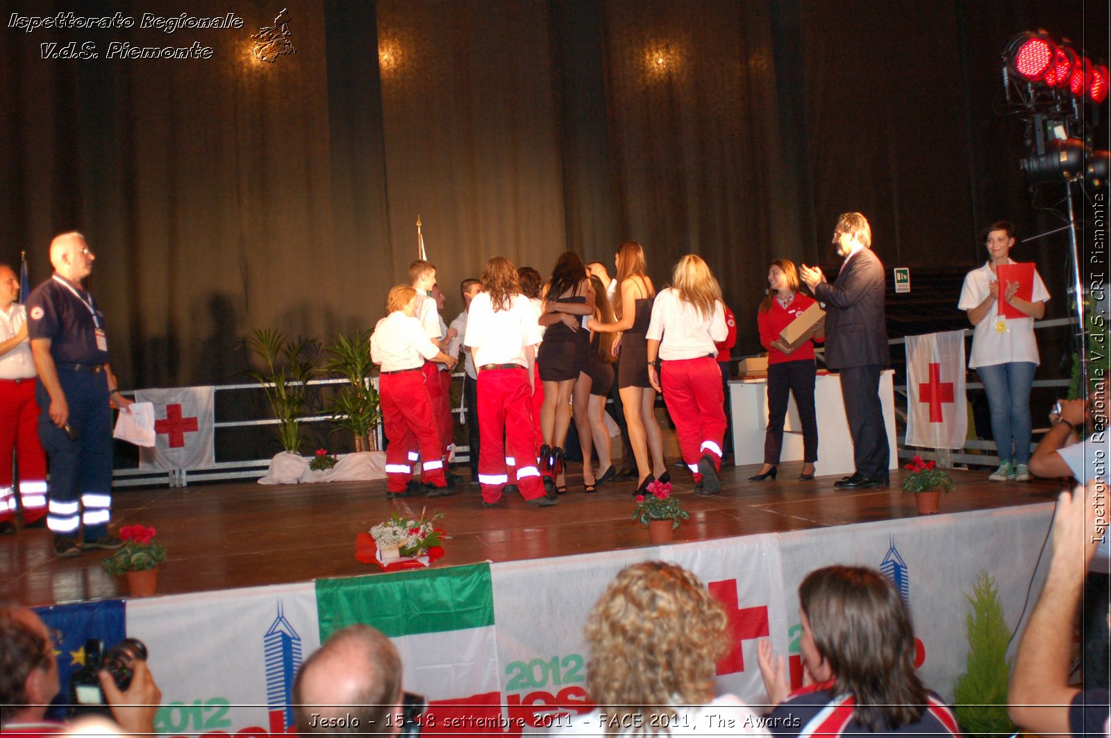 Jesolo - 15-18 settembre 2011 - FACE 2011, The Awards -  Croce Rossa Italiana - Ispettorato Regionale Volontari del Soccorso Piemonte