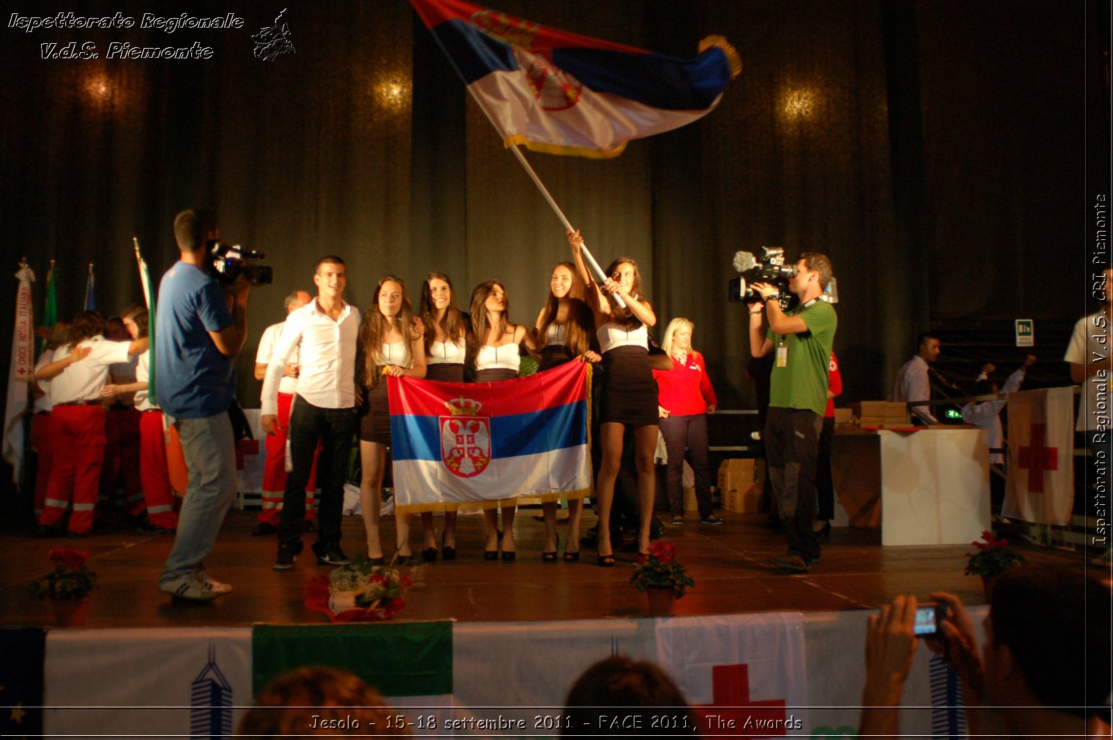 Jesolo - 15-18 settembre 2011 - FACE 2011, The Awards -  Croce Rossa Italiana - Ispettorato Regionale Volontari del Soccorso Piemonte