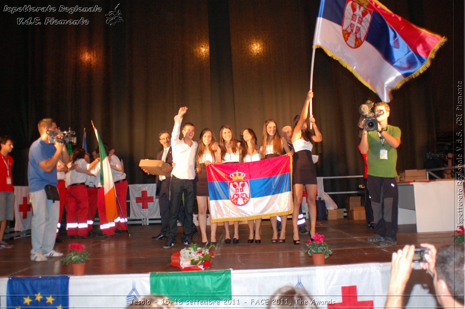 Jesolo - 15-18 settembre 2011 - FACE 2011, The Awards -  Croce Rossa Italiana - Ispettorato Regionale Volontari del Soccorso Piemonte