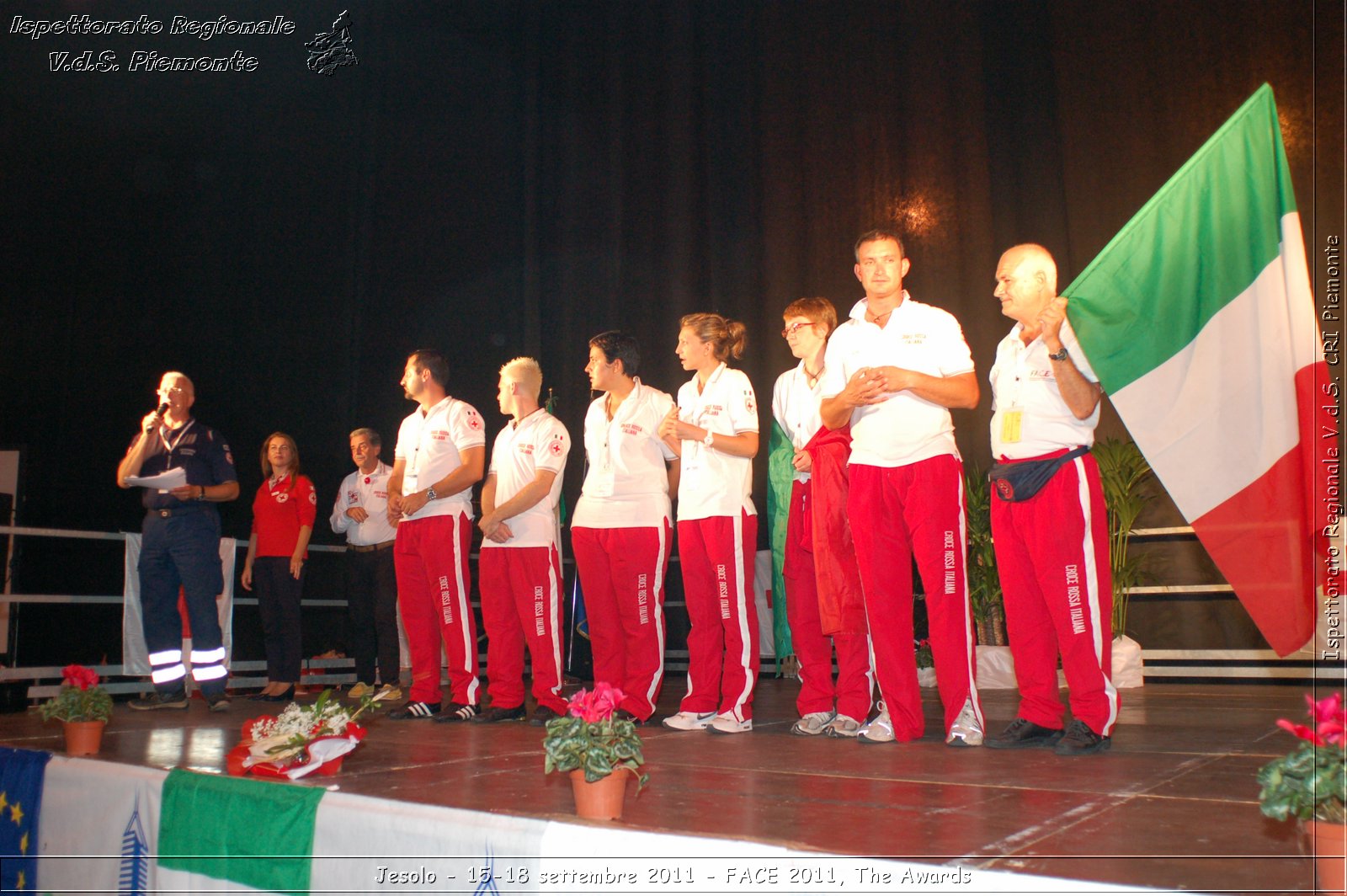 Jesolo - 15-18 settembre 2011 - FACE 2011, The Awards -  Croce Rossa Italiana - Ispettorato Regionale Volontari del Soccorso Piemonte