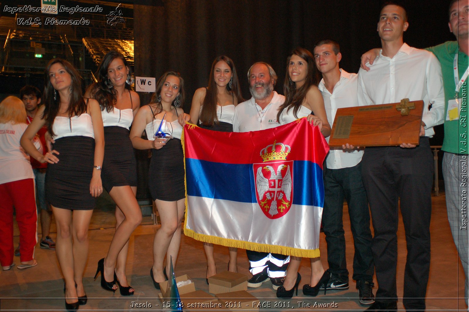 Jesolo - 15-18 settembre 2011 - FACE 2011, The Awards -  Croce Rossa Italiana - Ispettorato Regionale Volontari del Soccorso Piemonte