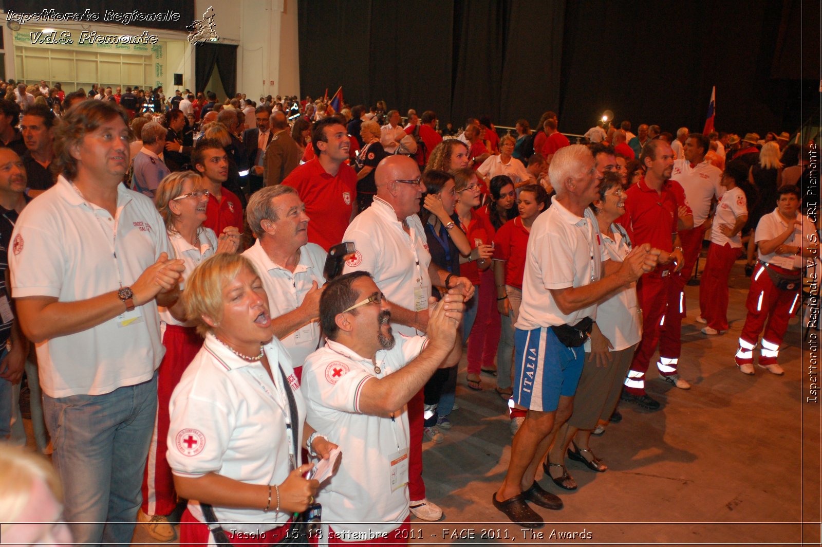 Jesolo - 15-18 settembre 2011 - FACE 2011, The Awards -  Croce Rossa Italiana - Ispettorato Regionale Volontari del Soccorso Piemonte