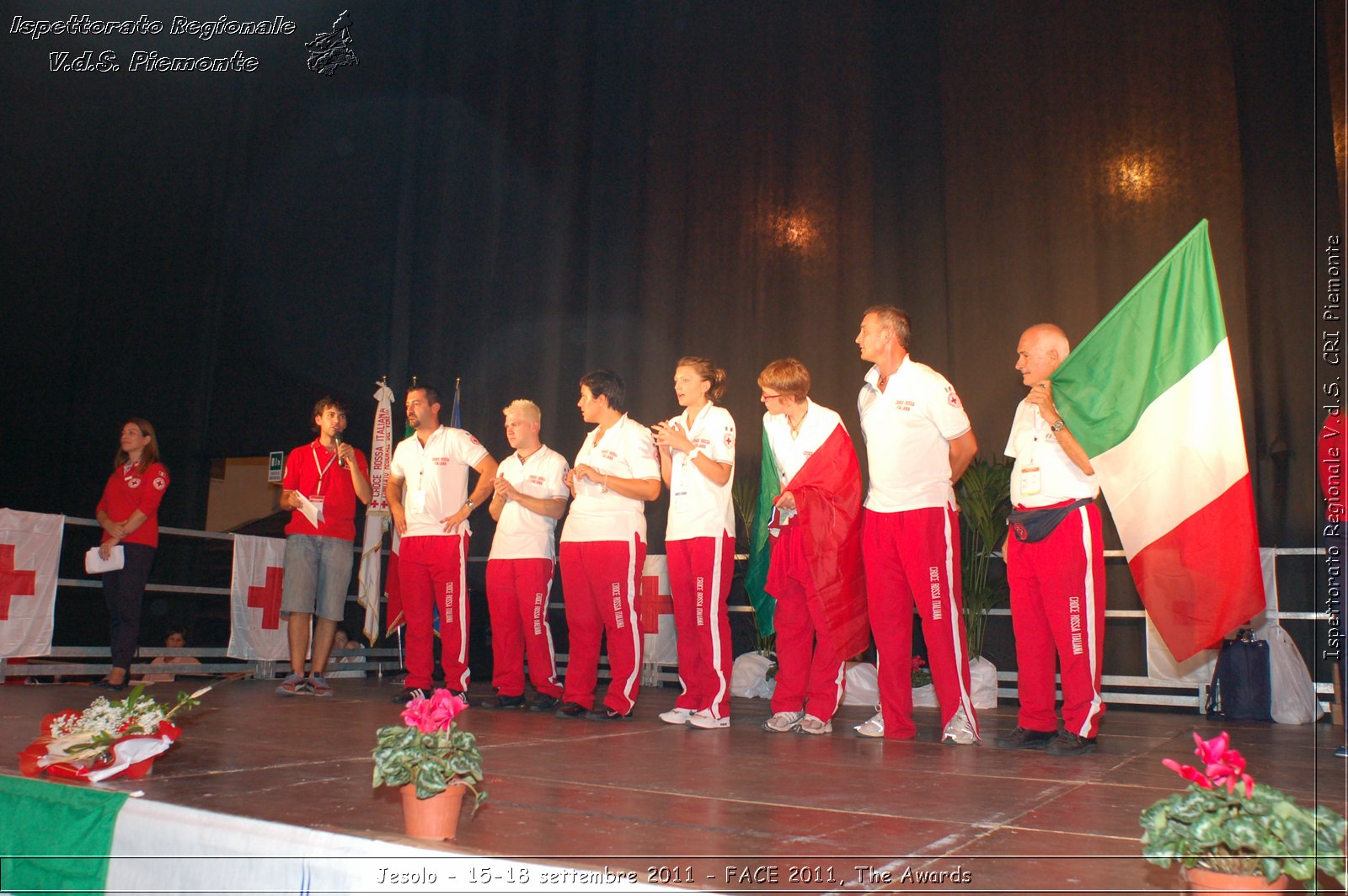 Jesolo - 15-18 settembre 2011 - FACE 2011, The Awards -  Croce Rossa Italiana - Ispettorato Regionale Volontari del Soccorso Piemonte