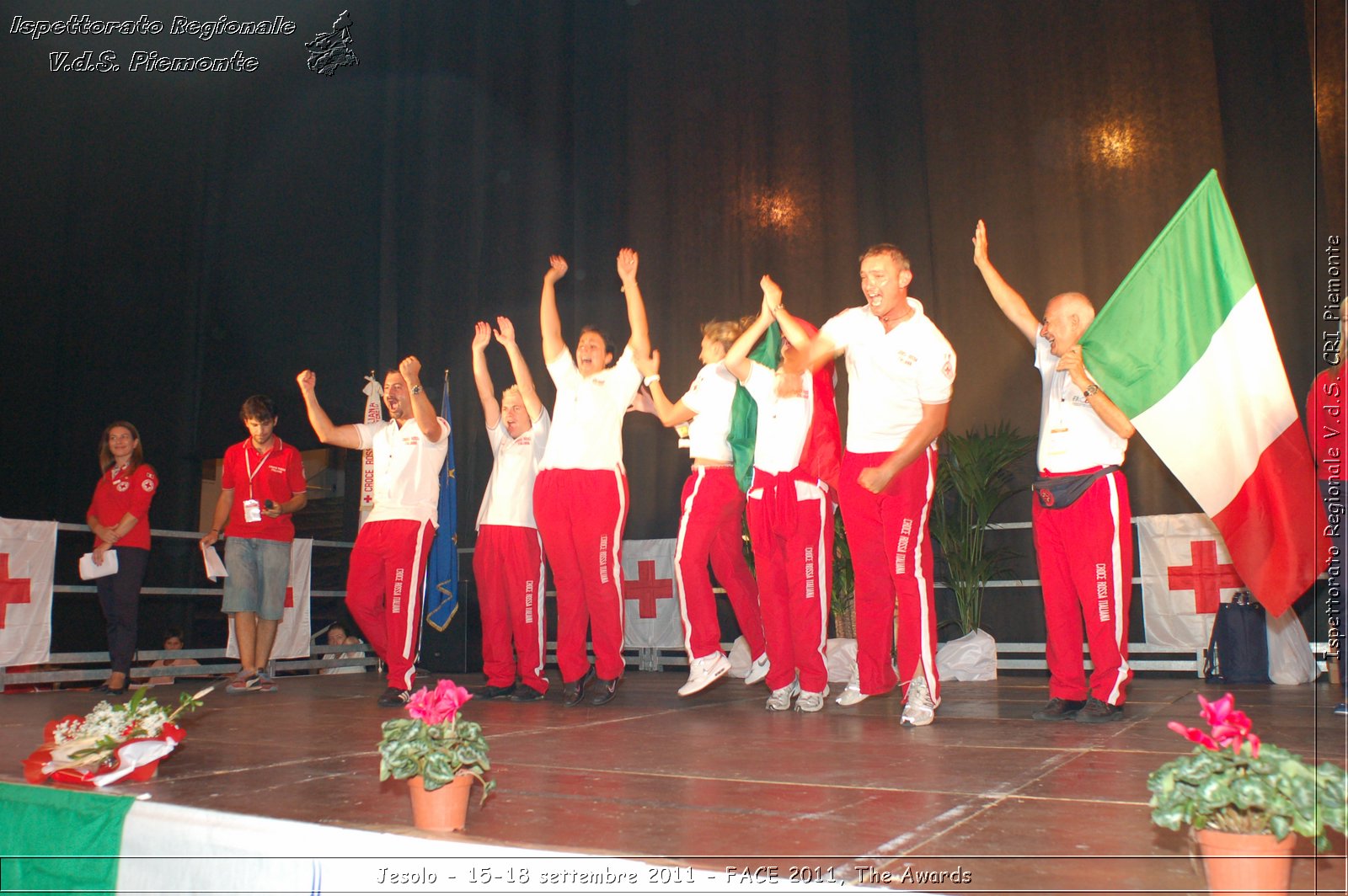 Jesolo - 15-18 settembre 2011 - FACE 2011, The Awards -  Croce Rossa Italiana - Ispettorato Regionale Volontari del Soccorso Piemonte