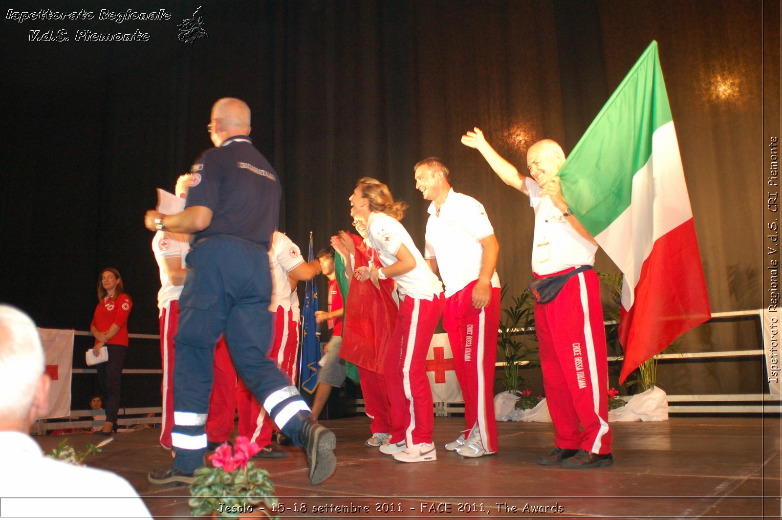 Jesolo - 15-18 settembre 2011 - FACE 2011, The Awards -  Croce Rossa Italiana - Ispettorato Regionale Volontari del Soccorso Piemonte