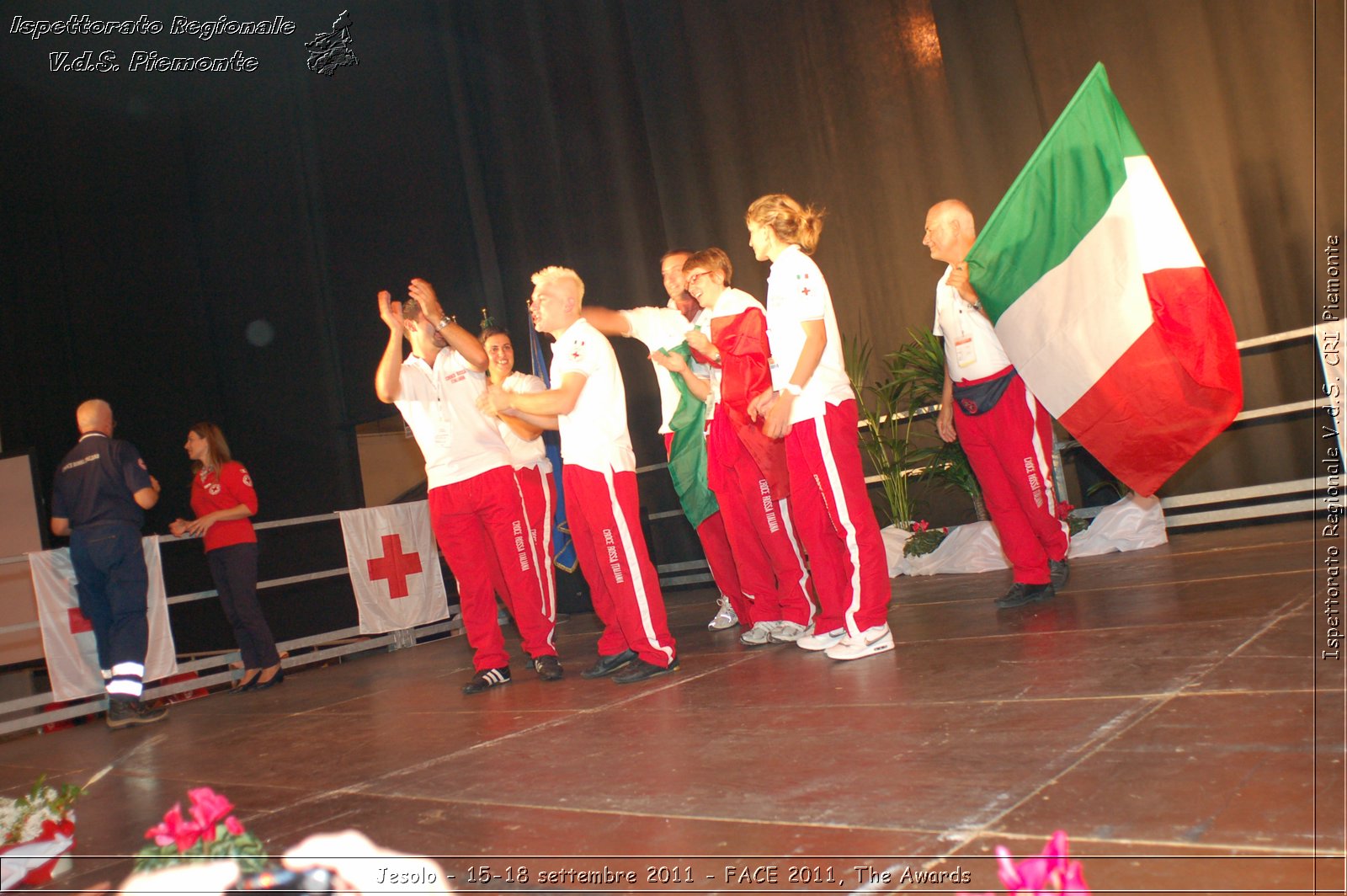 Jesolo - 15-18 settembre 2011 - FACE 2011, The Awards -  Croce Rossa Italiana - Ispettorato Regionale Volontari del Soccorso Piemonte