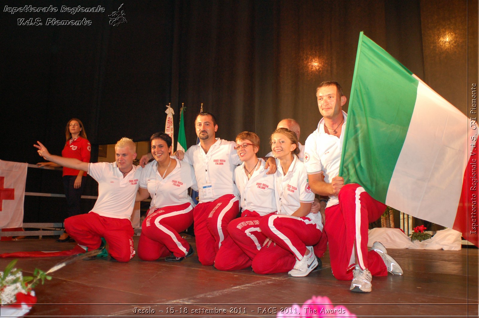 Jesolo - 15-18 settembre 2011 - FACE 2011, The Awards -  Croce Rossa Italiana - Ispettorato Regionale Volontari del Soccorso Piemonte