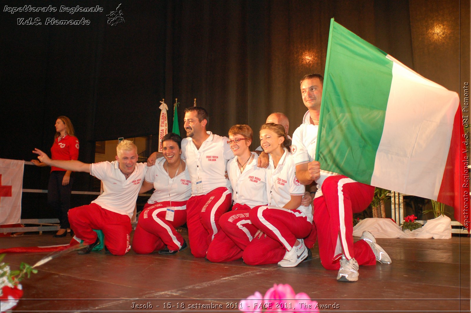 Jesolo - 15-18 settembre 2011 - FACE 2011, The Awards -  Croce Rossa Italiana - Ispettorato Regionale Volontari del Soccorso Piemonte