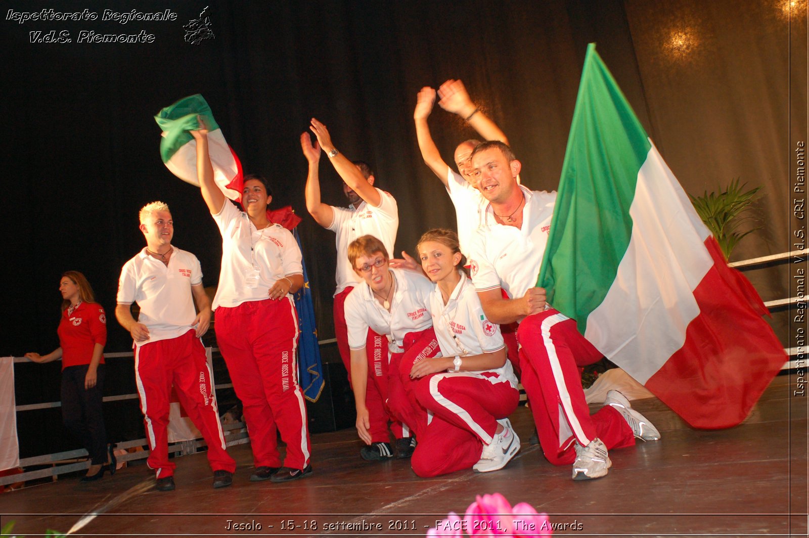 Jesolo - 15-18 settembre 2011 - FACE 2011, The Awards -  Croce Rossa Italiana - Ispettorato Regionale Volontari del Soccorso Piemonte