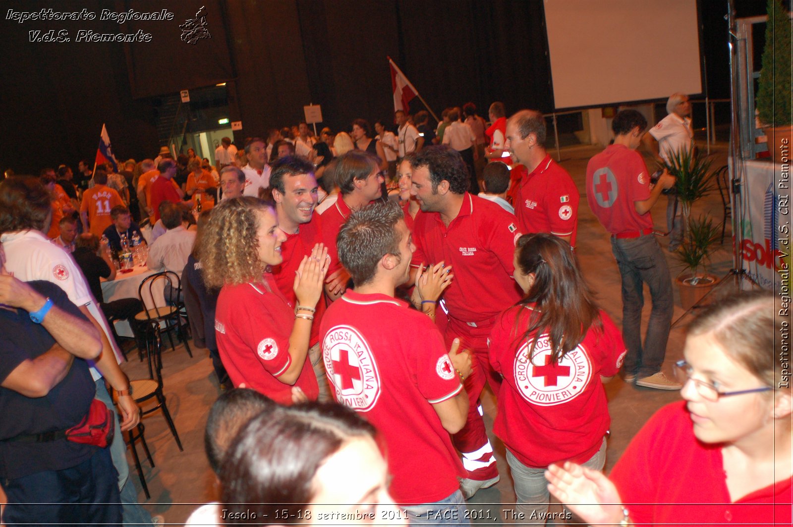 Jesolo - 15-18 settembre 2011 - FACE 2011, The Awards -  Croce Rossa Italiana - Ispettorato Regionale Volontari del Soccorso Piemonte