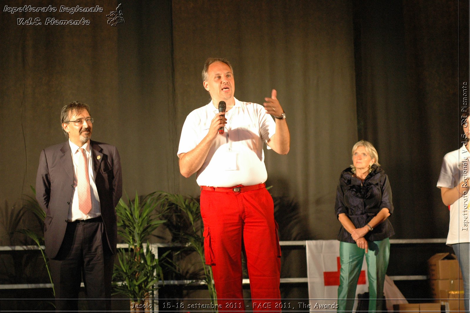 Jesolo - 15-18 settembre 2011 - FACE 2011, The Awards -  Croce Rossa Italiana - Ispettorato Regionale Volontari del Soccorso Piemonte