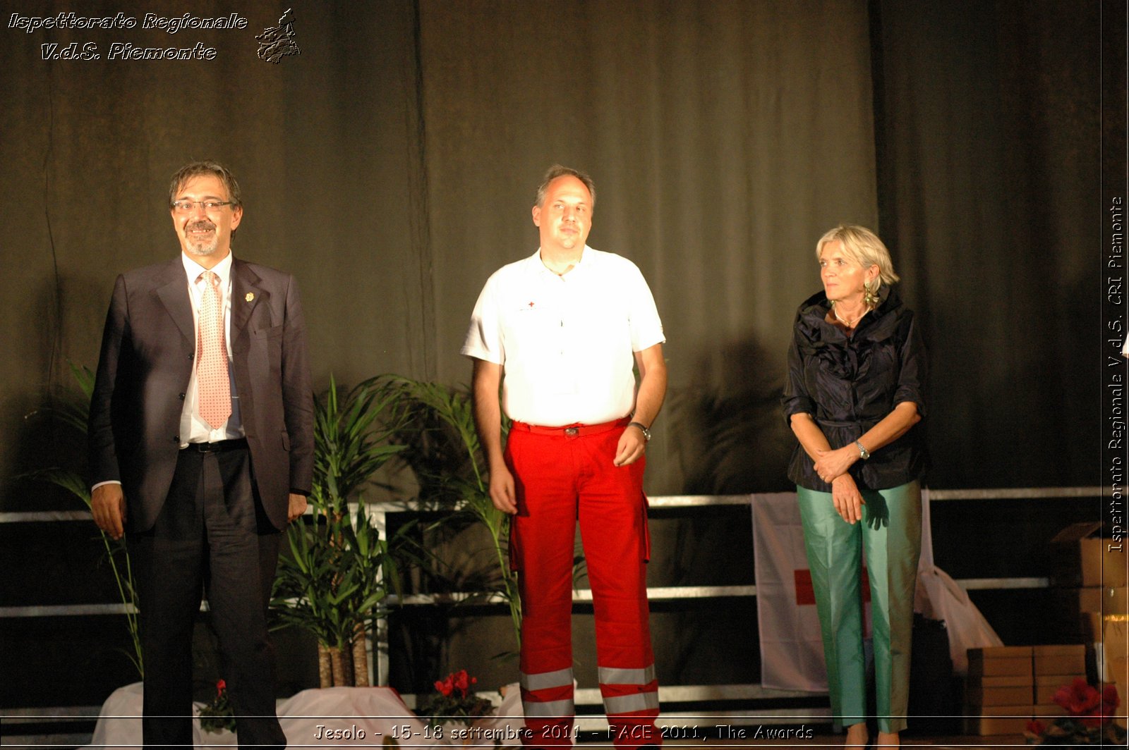 Jesolo - 15-18 settembre 2011 - FACE 2011, The Awards -  Croce Rossa Italiana - Ispettorato Regionale Volontari del Soccorso Piemonte