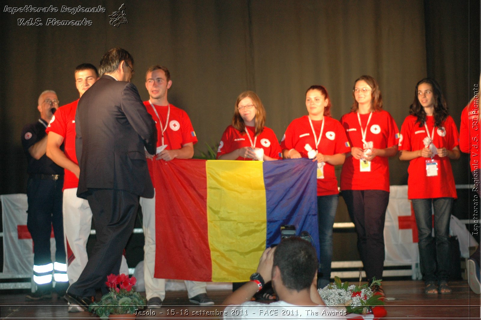 Jesolo - 15-18 settembre 2011 - FACE 2011, The Awards -  Croce Rossa Italiana - Ispettorato Regionale Volontari del Soccorso Piemonte