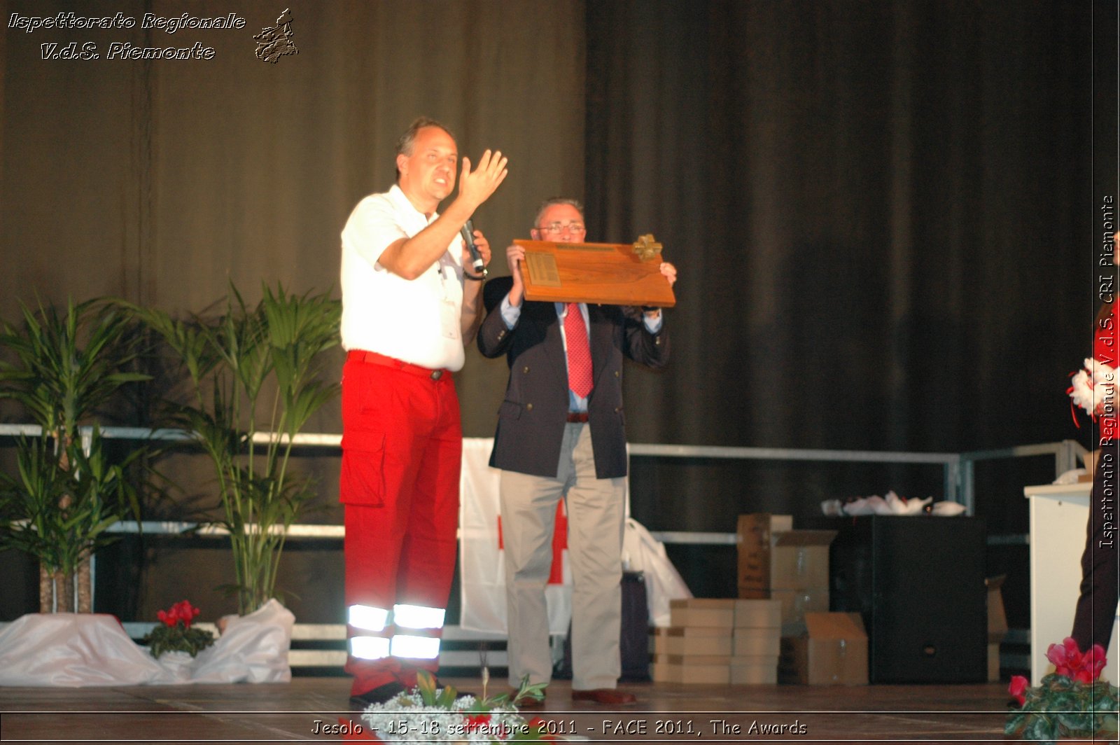 Jesolo - 15-18 settembre 2011 - FACE 2011, The Awards -  Croce Rossa Italiana - Ispettorato Regionale Volontari del Soccorso Piemonte