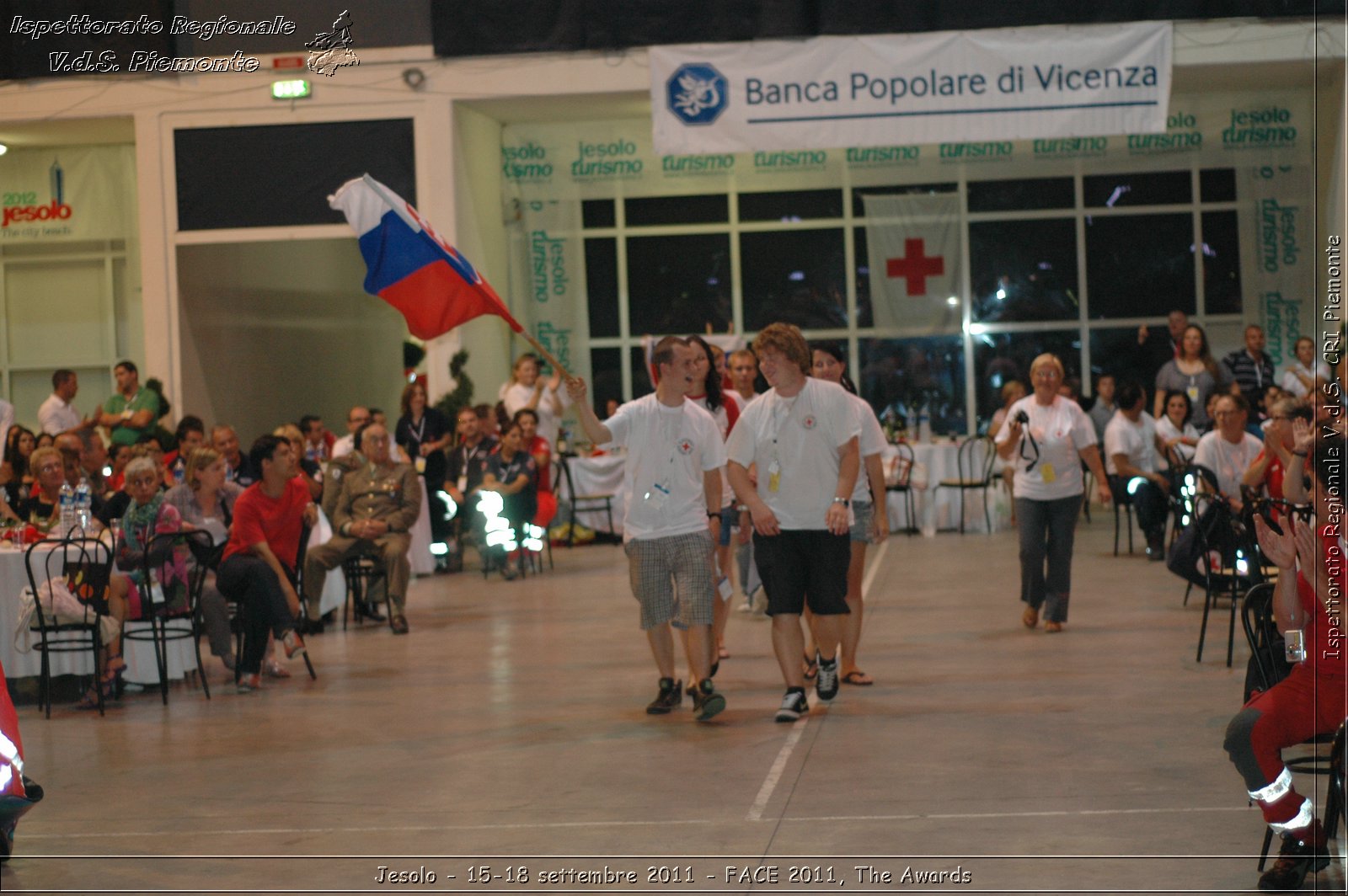 Jesolo - 15-18 settembre 2011 - FACE 2011, The Awards -  Croce Rossa Italiana - Ispettorato Regionale Volontari del Soccorso Piemonte