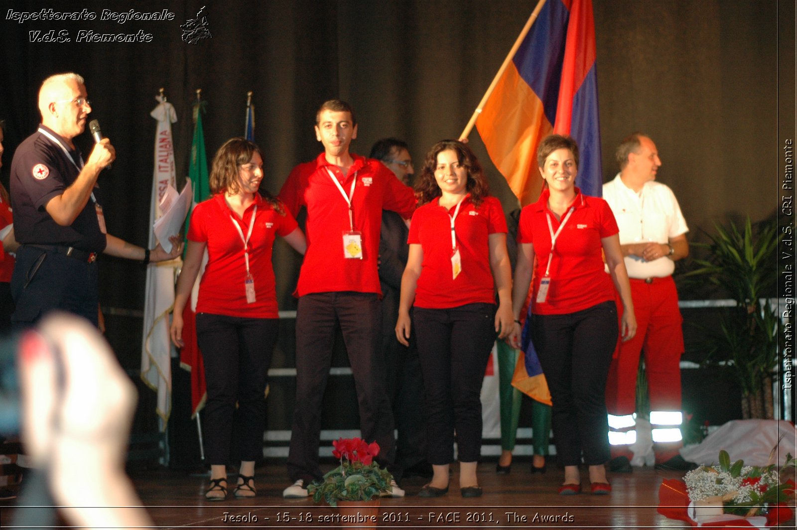 Jesolo - 15-18 settembre 2011 - FACE 2011, The Awards -  Croce Rossa Italiana - Ispettorato Regionale Volontari del Soccorso Piemonte