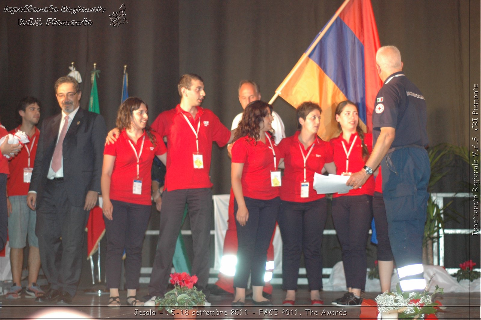 Jesolo - 15-18 settembre 2011 - FACE 2011, The Awards -  Croce Rossa Italiana - Ispettorato Regionale Volontari del Soccorso Piemonte