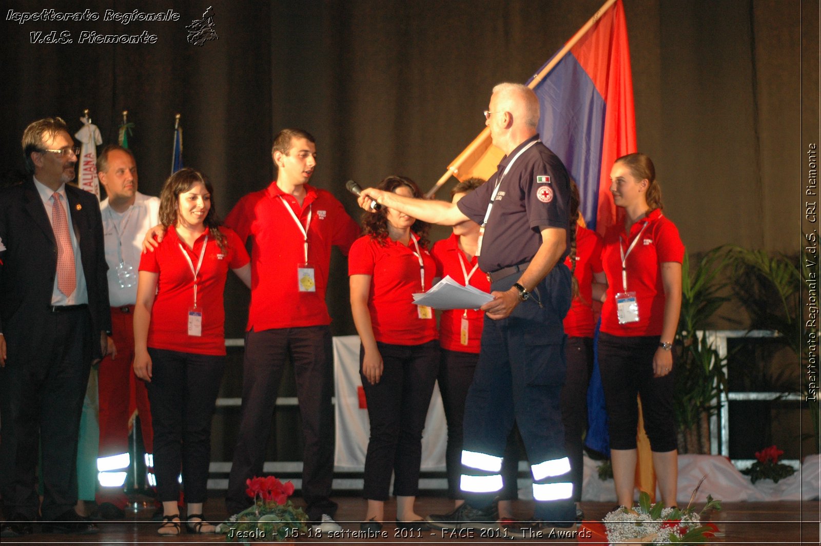 Jesolo - 15-18 settembre 2011 - FACE 2011, The Awards -  Croce Rossa Italiana - Ispettorato Regionale Volontari del Soccorso Piemonte