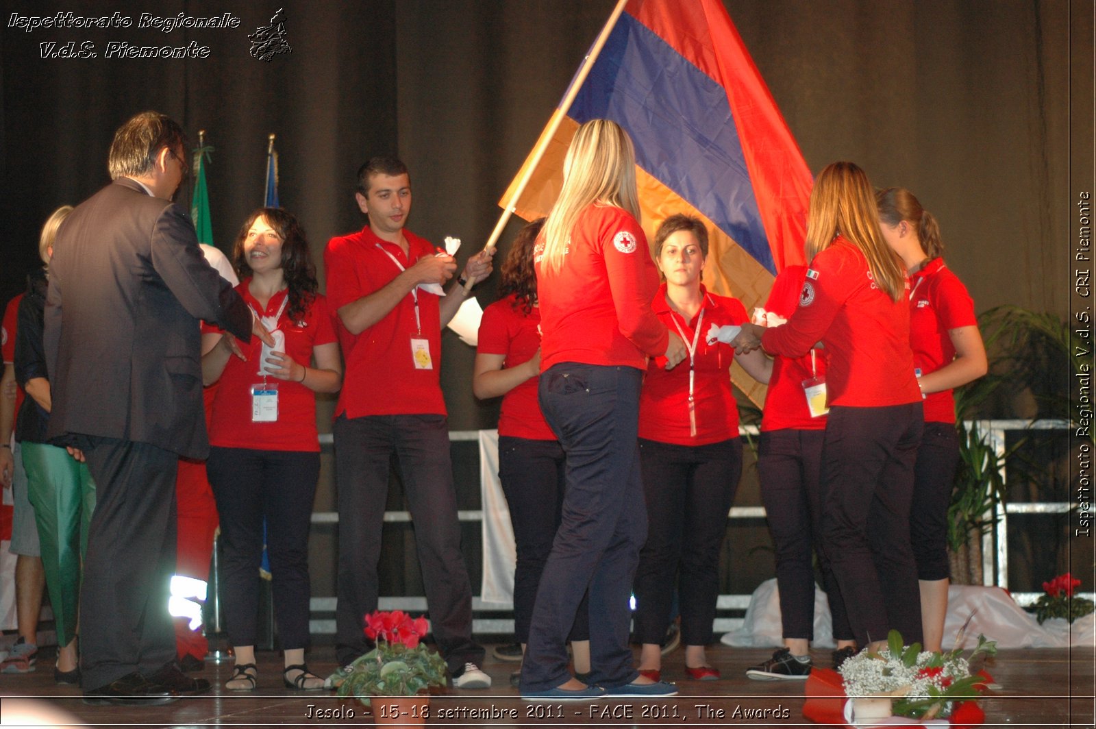 Jesolo - 15-18 settembre 2011 - FACE 2011, The Awards -  Croce Rossa Italiana - Ispettorato Regionale Volontari del Soccorso Piemonte