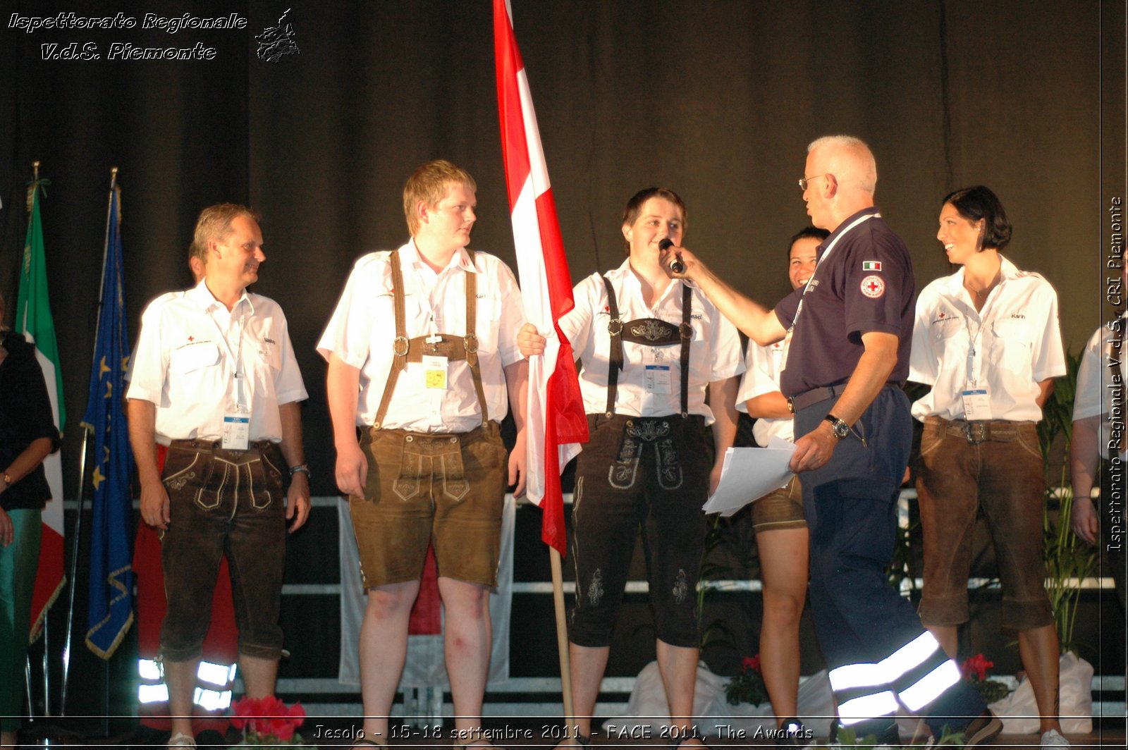 Jesolo - 15-18 settembre 2011 - FACE 2011, The Awards -  Croce Rossa Italiana - Ispettorato Regionale Volontari del Soccorso Piemonte