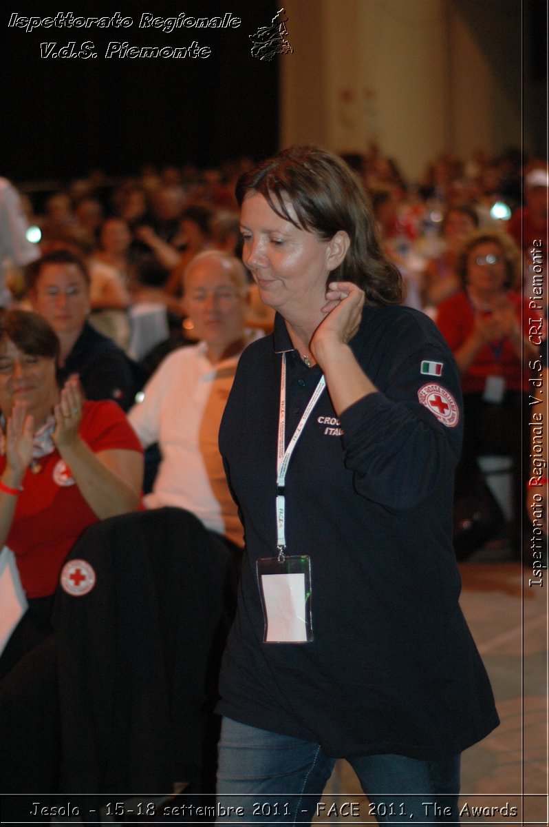 Jesolo - 15-18 settembre 2011 - FACE 2011, The Awards -  Croce Rossa Italiana - Ispettorato Regionale Volontari del Soccorso Piemonte