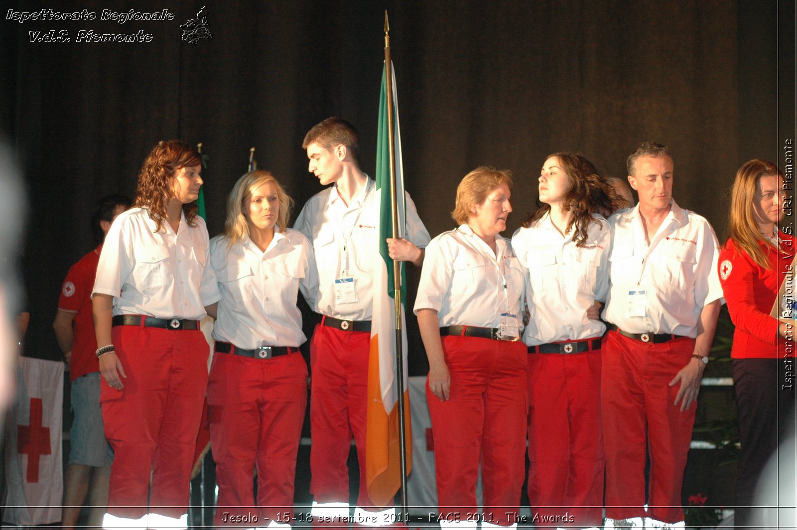 Jesolo - 15-18 settembre 2011 - FACE 2011, The Awards -  Croce Rossa Italiana - Ispettorato Regionale Volontari del Soccorso Piemonte