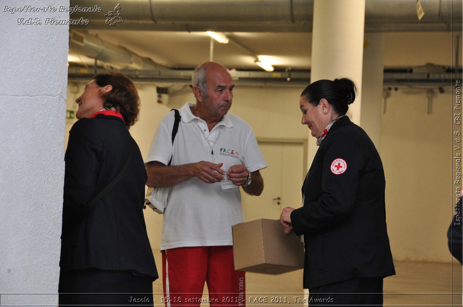 Jesolo - 15-18 settembre 2011 - FACE 2011, The Awards -  Croce Rossa Italiana - Ispettorato Regionale Volontari del Soccorso Piemonte