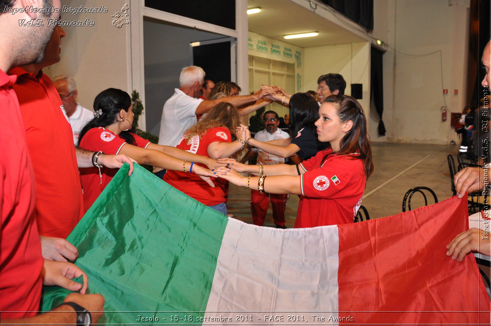 Jesolo - 15-18 settembre 2011 - FACE 2011, The Awards -  Croce Rossa Italiana - Ispettorato Regionale Volontari del Soccorso Piemonte