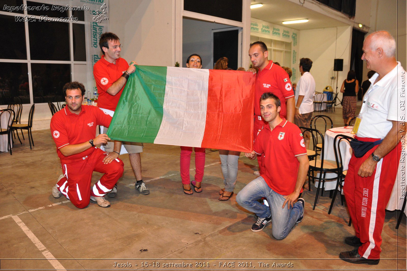 Jesolo - 15-18 settembre 2011 - FACE 2011, The Awards -  Croce Rossa Italiana - Ispettorato Regionale Volontari del Soccorso Piemonte