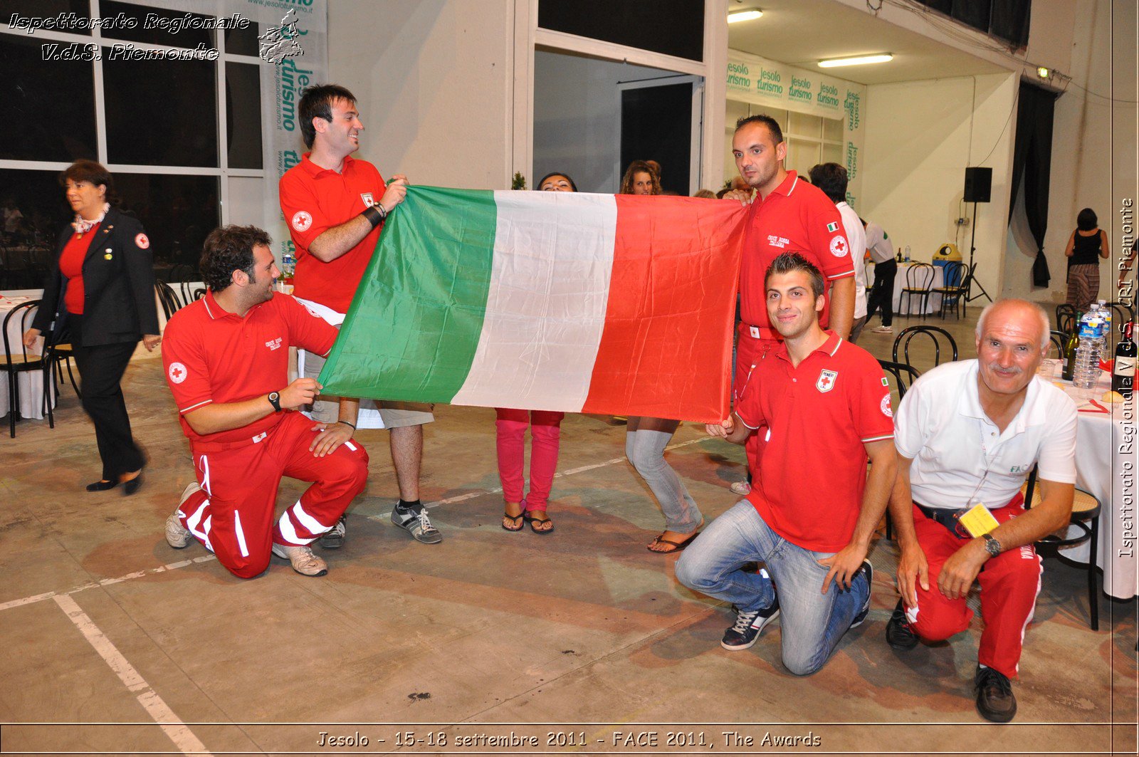 Jesolo - 15-18 settembre 2011 - FACE 2011, The Awards -  Croce Rossa Italiana - Ispettorato Regionale Volontari del Soccorso Piemonte