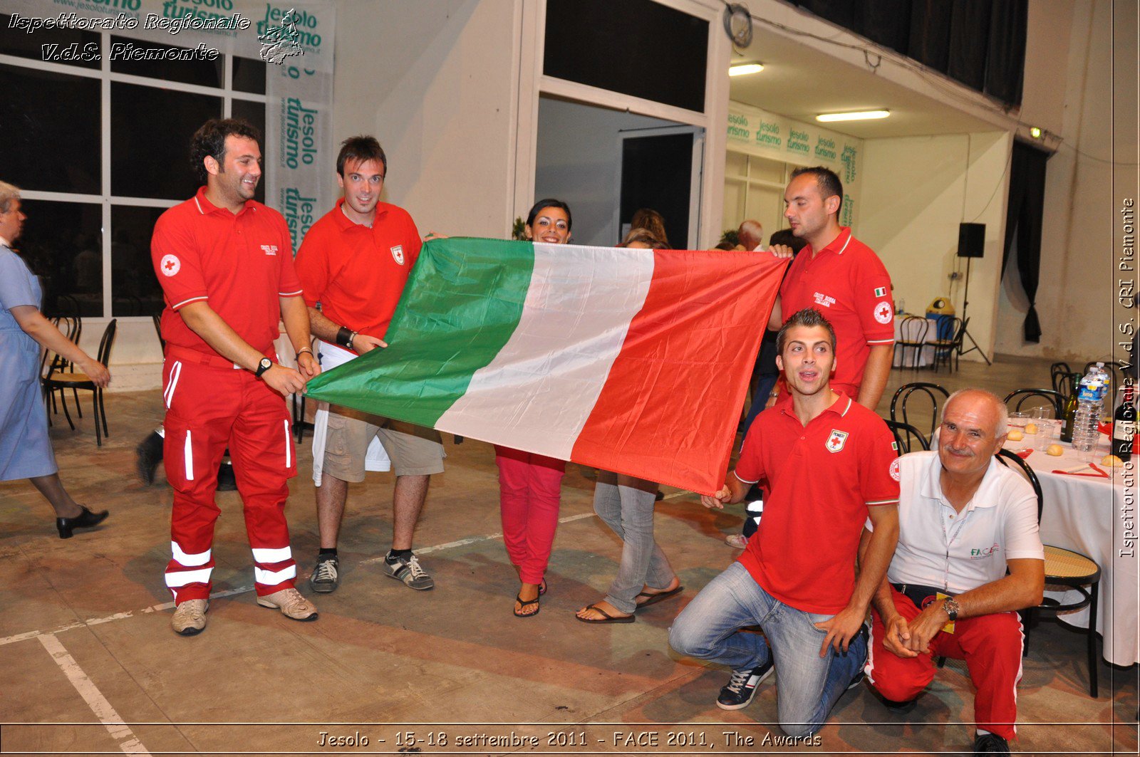 Jesolo - 15-18 settembre 2011 - FACE 2011, The Awards -  Croce Rossa Italiana - Ispettorato Regionale Volontari del Soccorso Piemonte