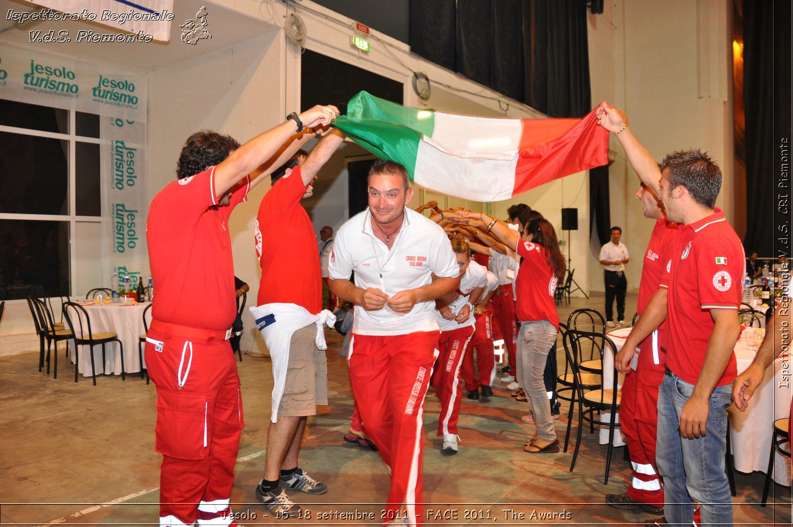 Jesolo - 15-18 settembre 2011 - FACE 2011, The Awards -  Croce Rossa Italiana - Ispettorato Regionale Volontari del Soccorso Piemonte